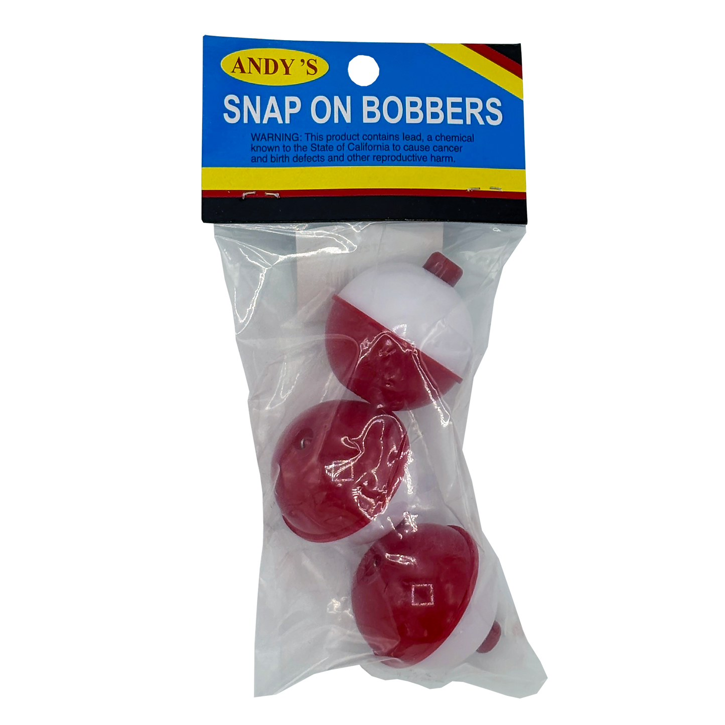 3PK SNAP ON BOBBERS