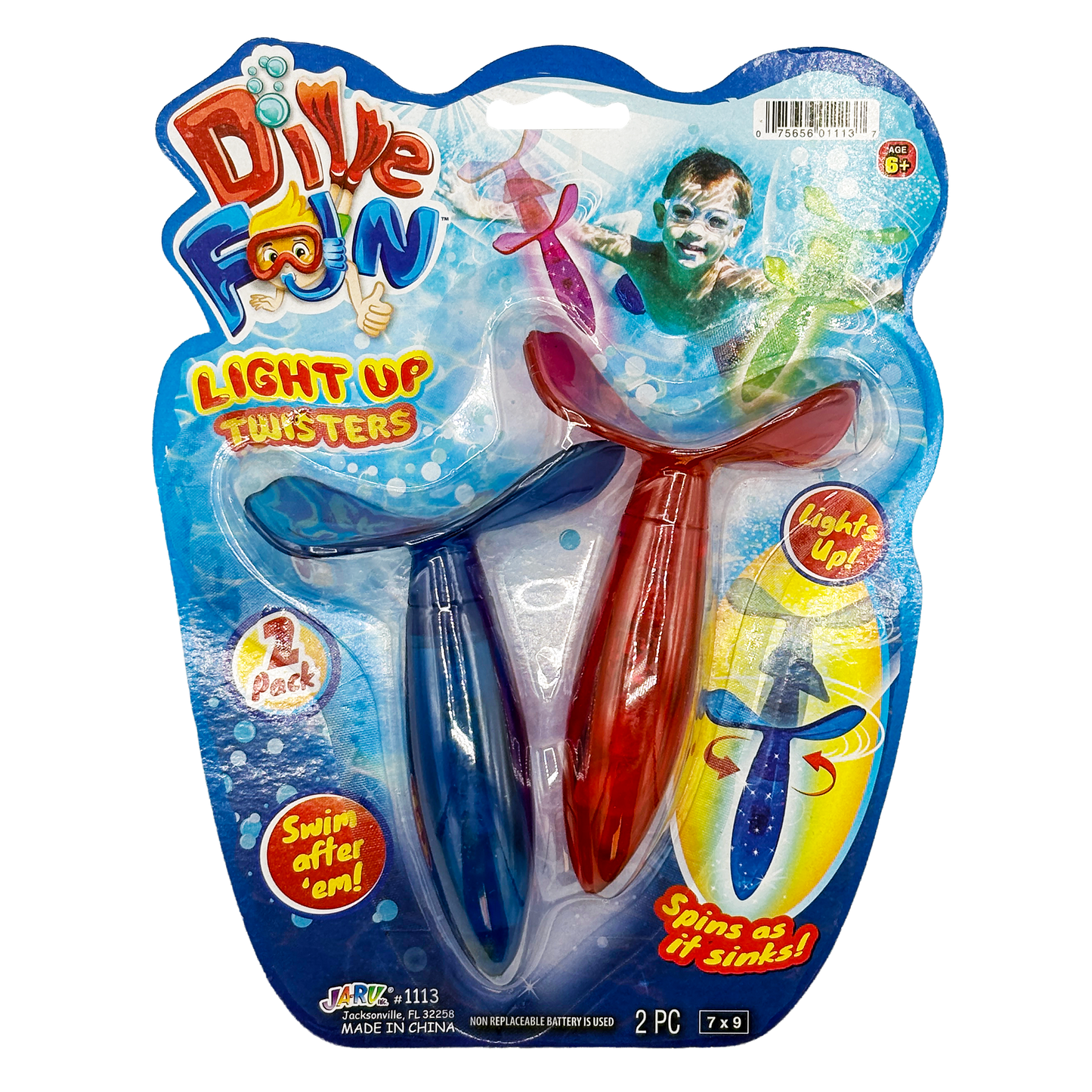 DIVE FUN LIGHT UP TWISTERS