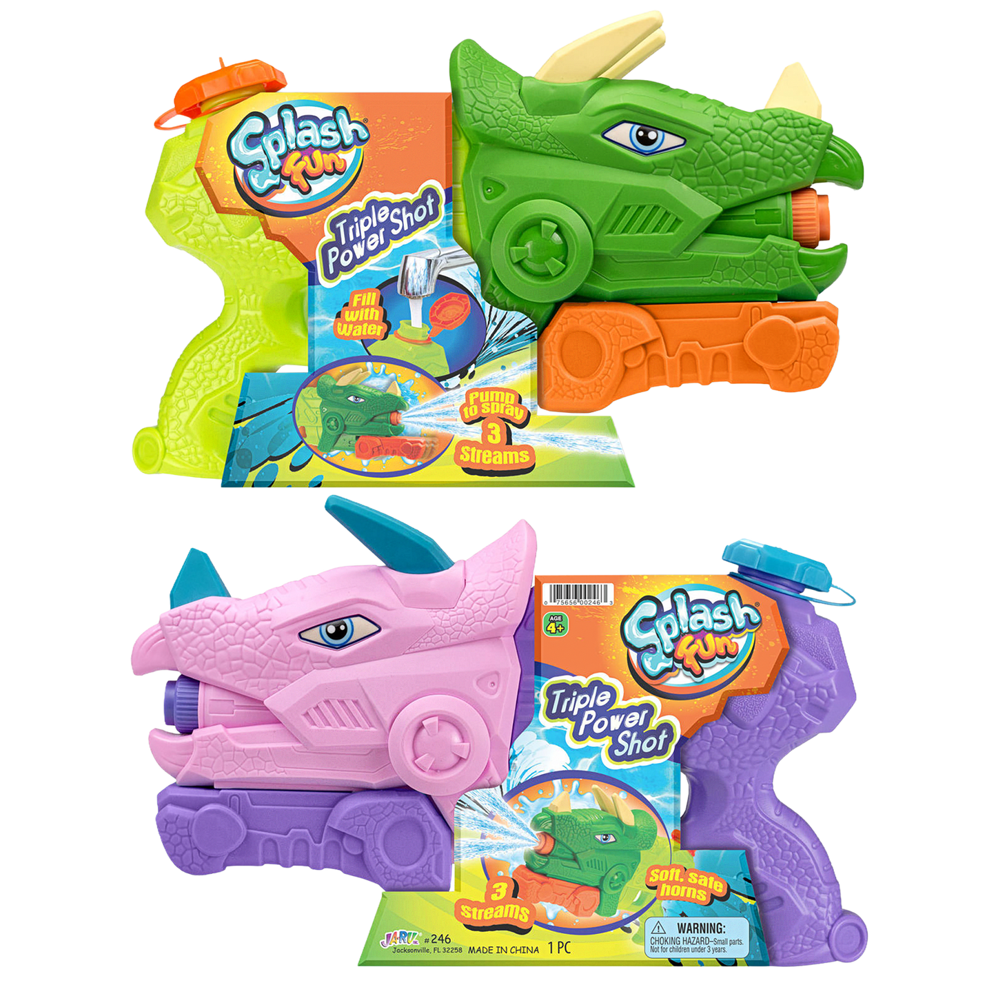 SPLASH FUN DINO PUMPER