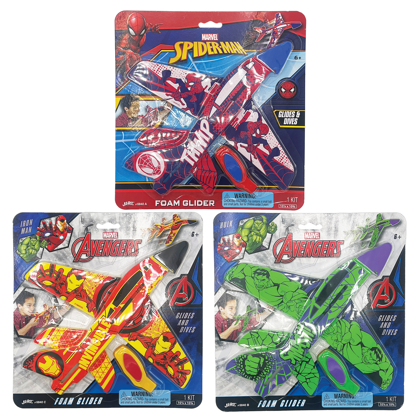MARVEL FOAM GLIDER KIT