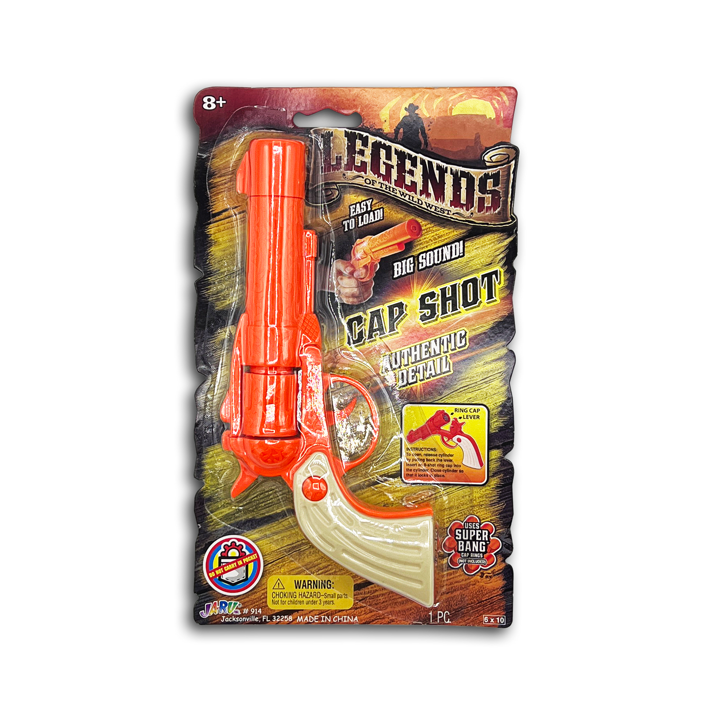 LEGENDS CAP SHOT REVOLVER