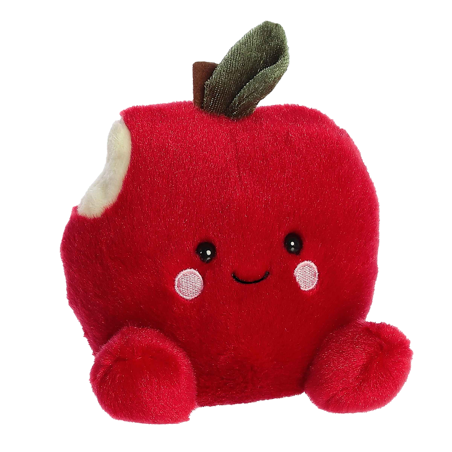 5" CRISP RED APPLE PLUSH