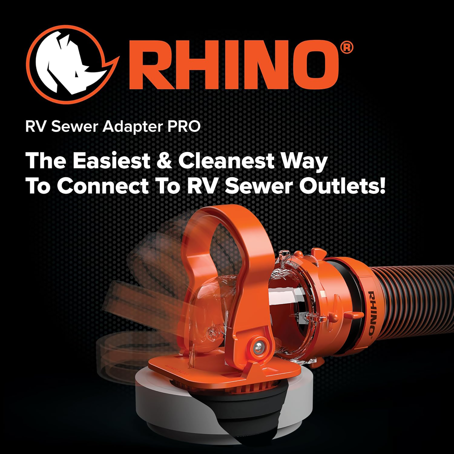 RHINO RV SEWER ADAPTER PRO