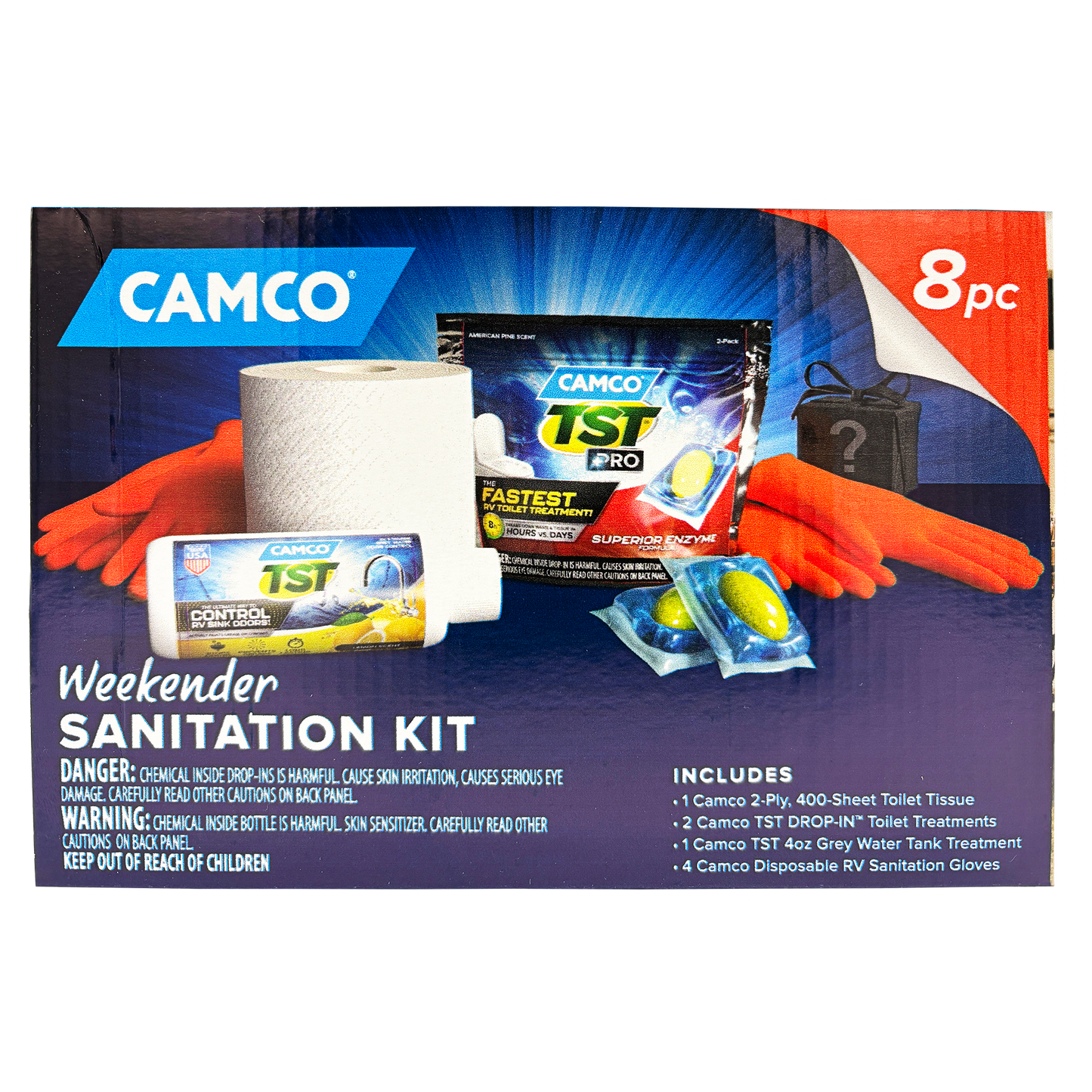CAMCO GRAB & GO WEEKENDER SANITATION KIT