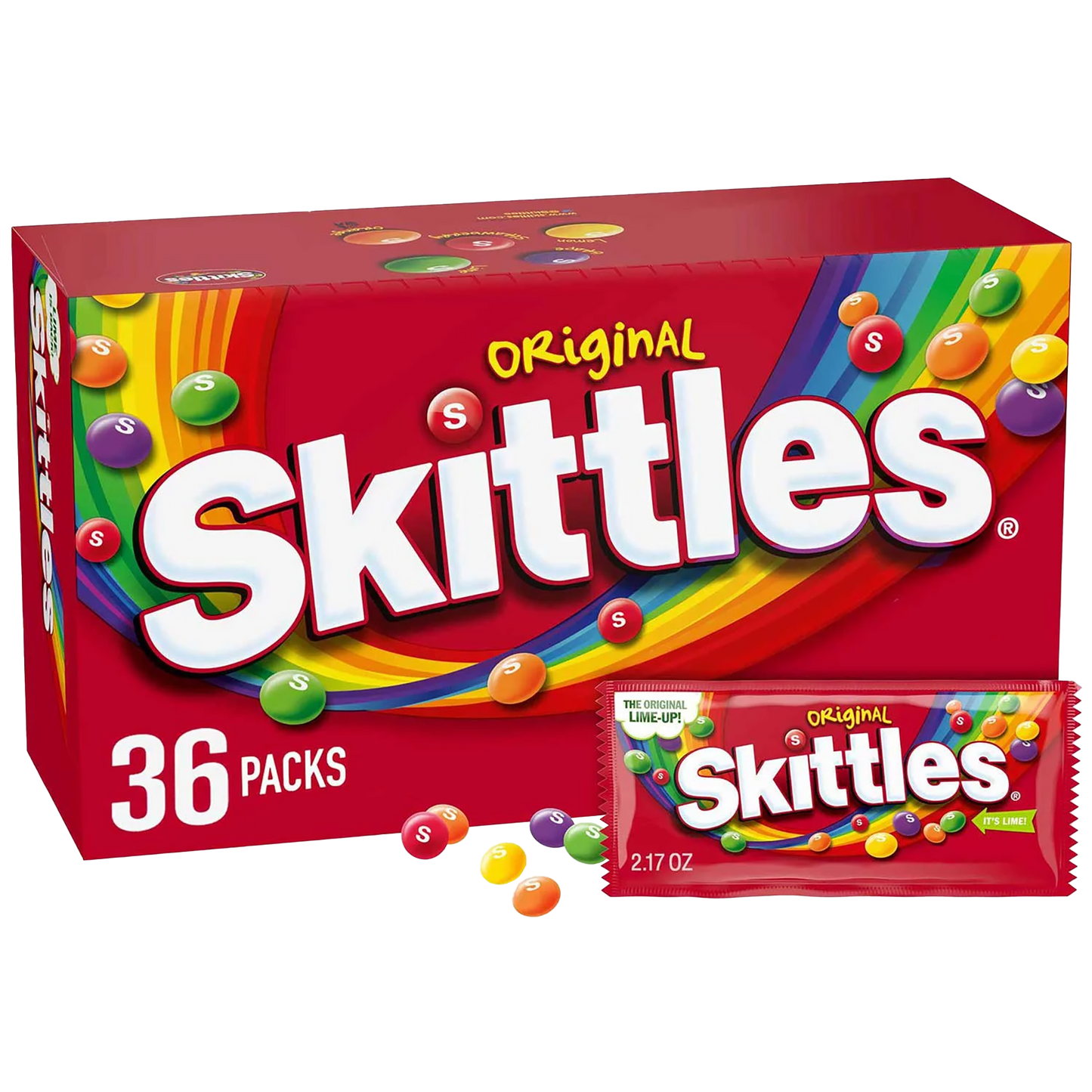 36PK SKITTLES DISPLAY