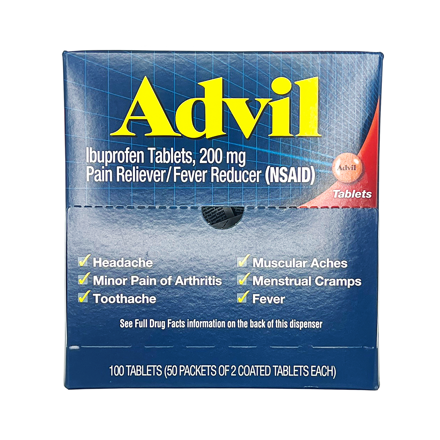 50PK ADVIL DISPLAY