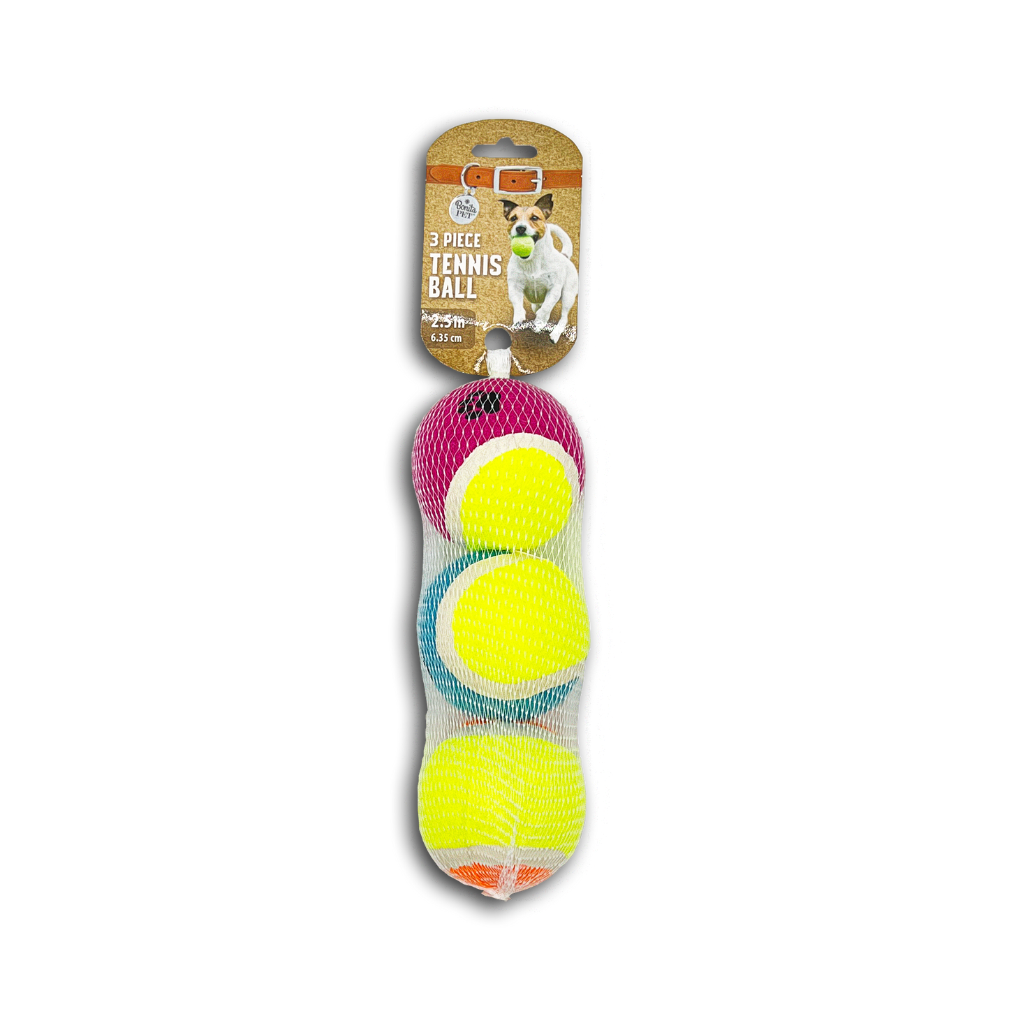 3PK PET TENNIS BALLS