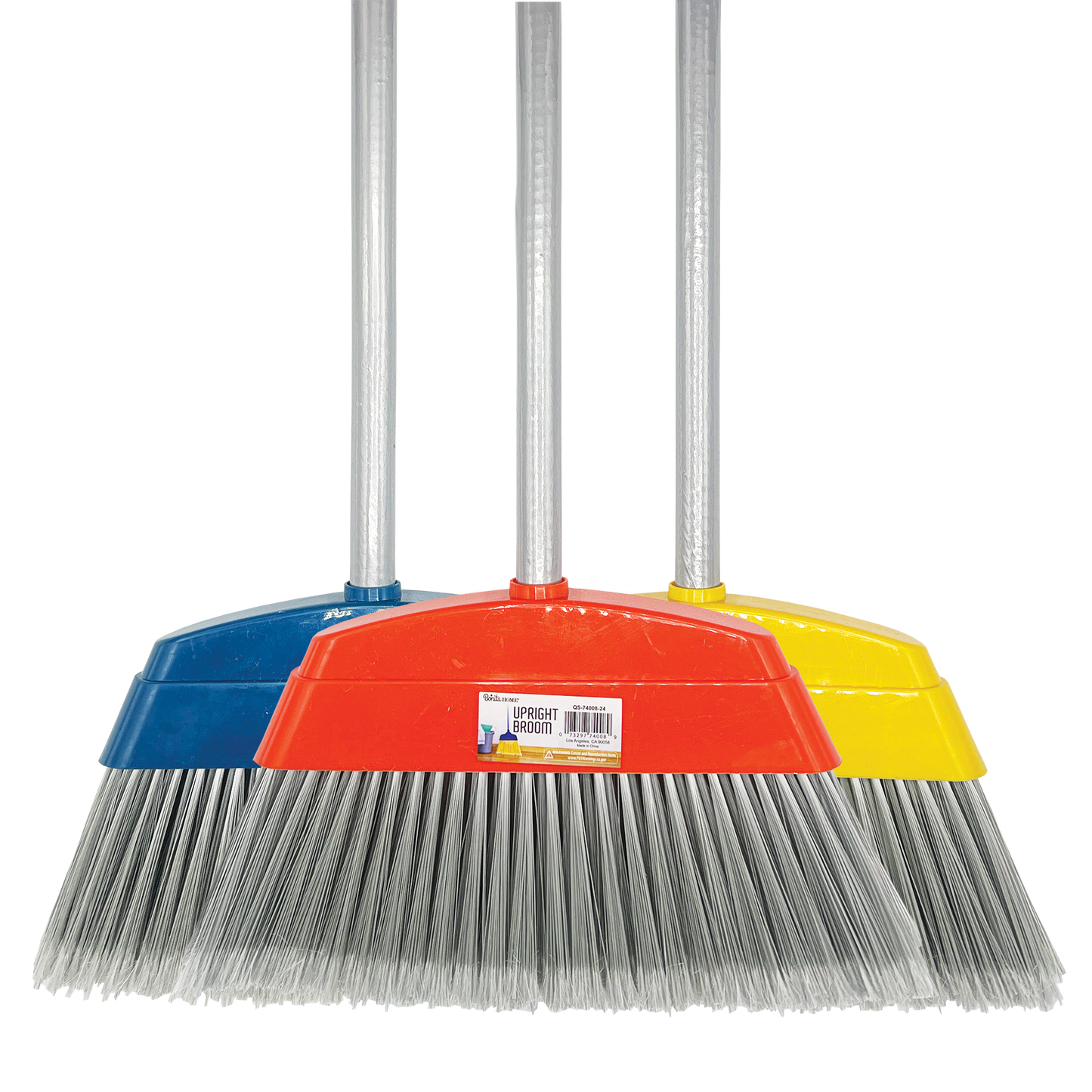 24PC UPRIGHT BROOMS