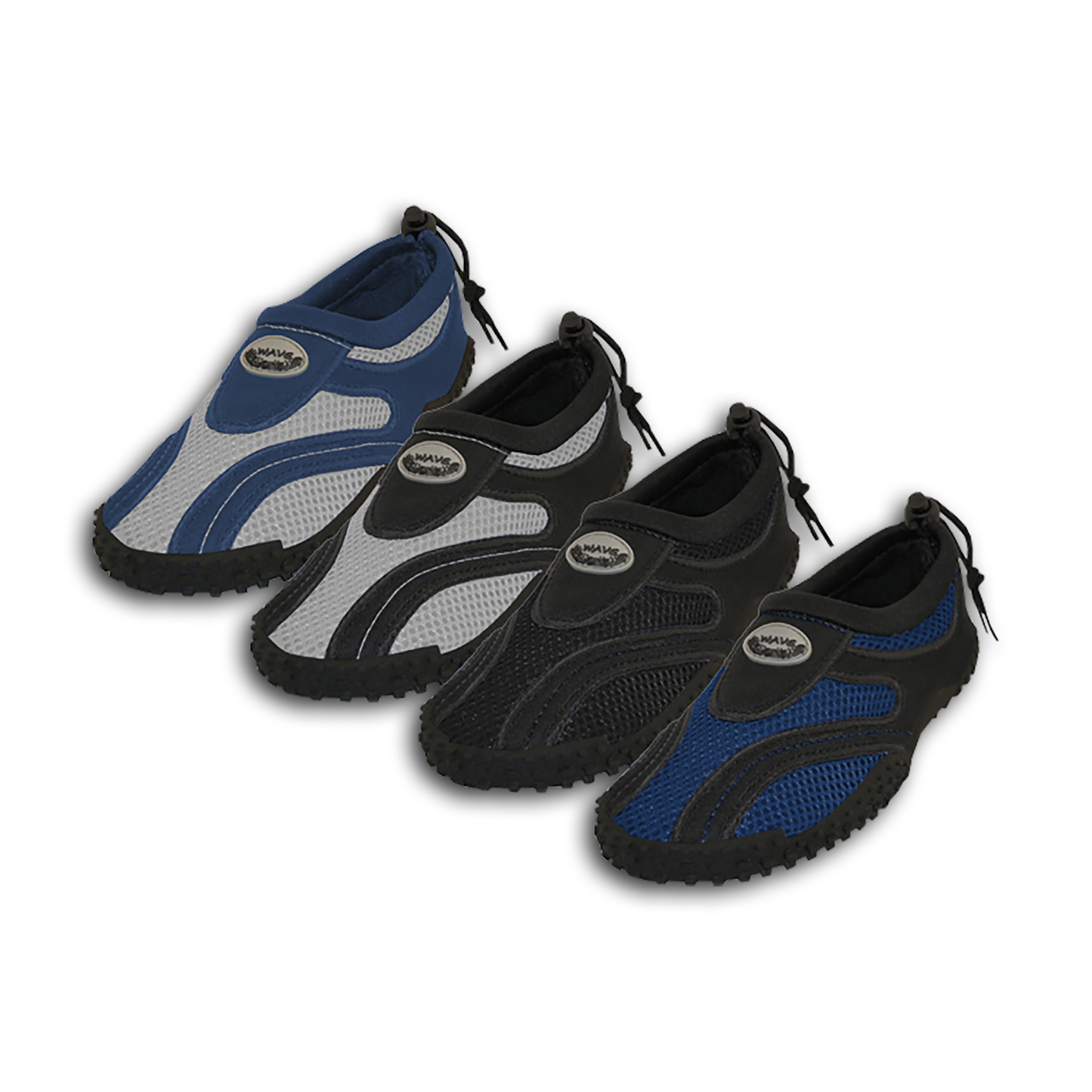 36 PAIR MENS AQUA SHOES CASE