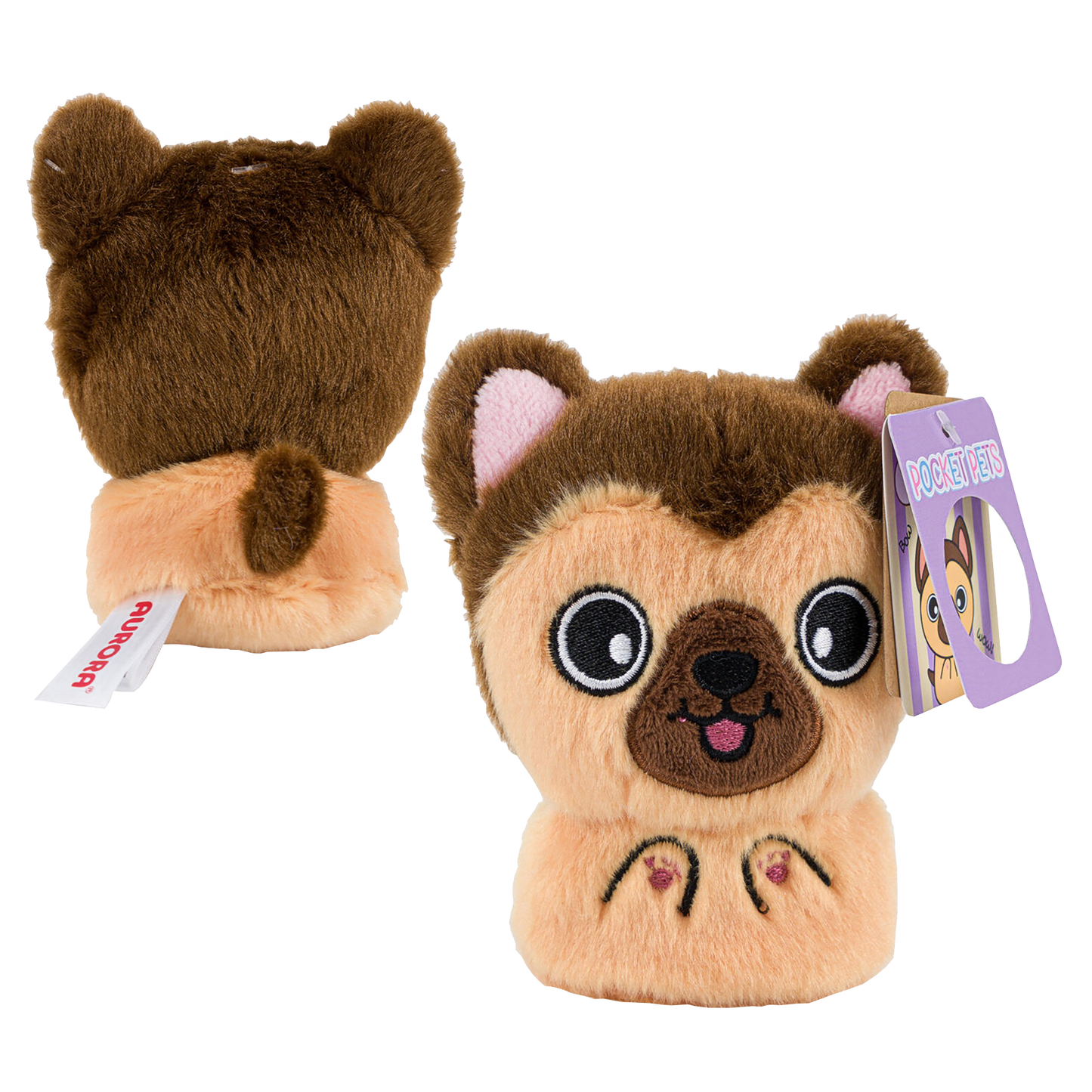 5" COOPER POCKET PET PLUSH