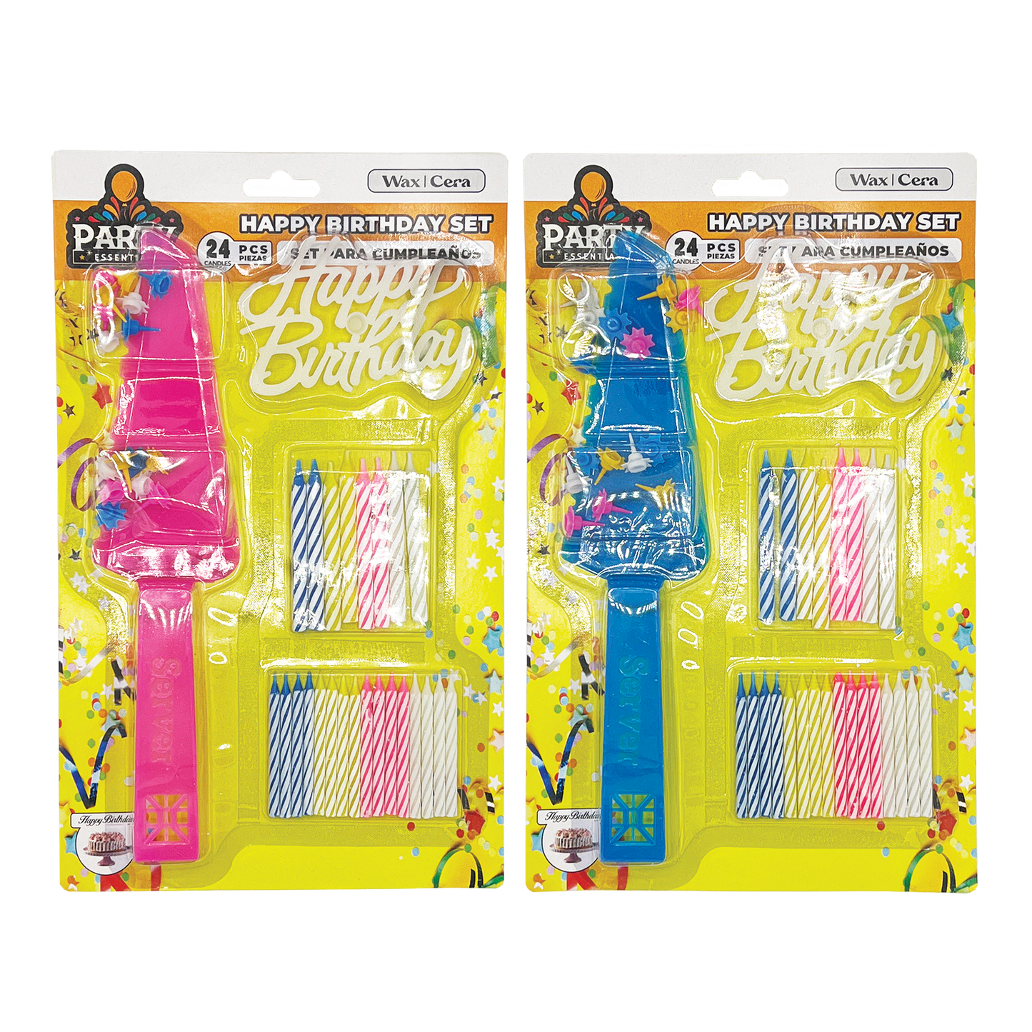 HAPPY BIRTHDAY CANDLE SET