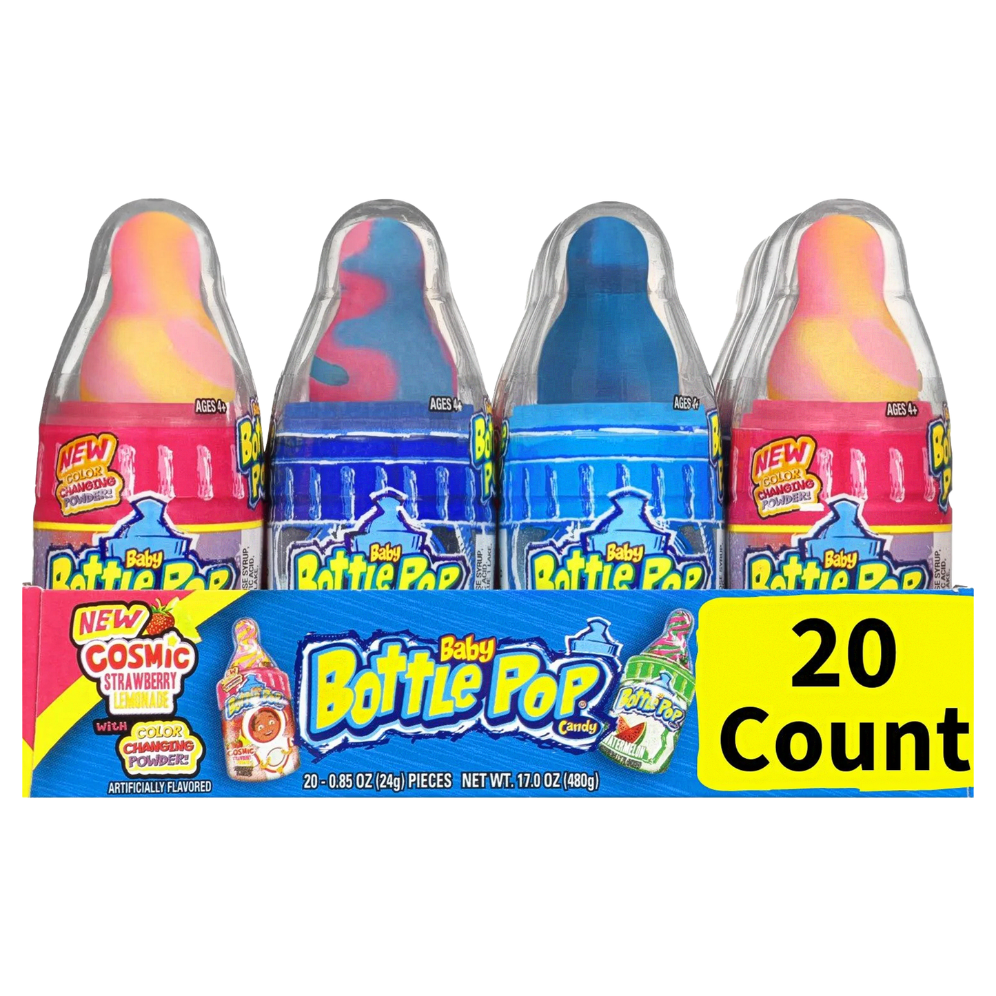 20PC BABY BOTTLE POP DISPLAY