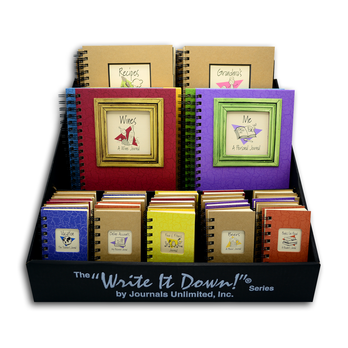 CORRUGATED JOURNAL COUNTER DISPLAY