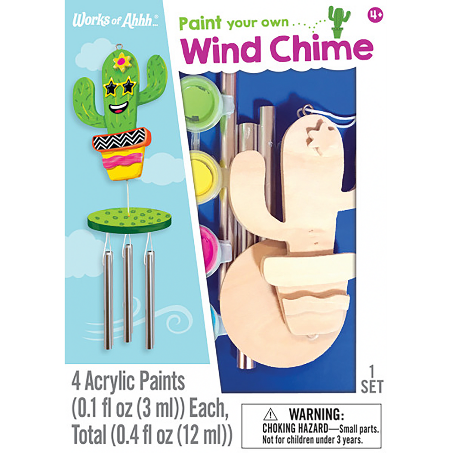 CACTUS WIND CHIME CRAFT KIT
