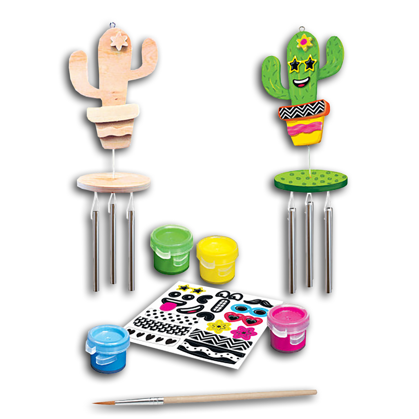CACTUS WIND CHIME CRAFT KIT