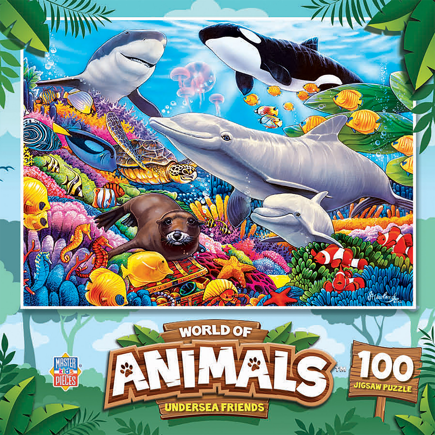 100PC UNDERSEA FRIENDS PUZZLE
