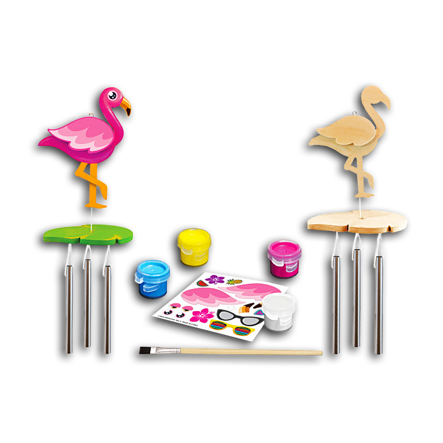 FLAMINGO WIND CHIME CRAFT KIT