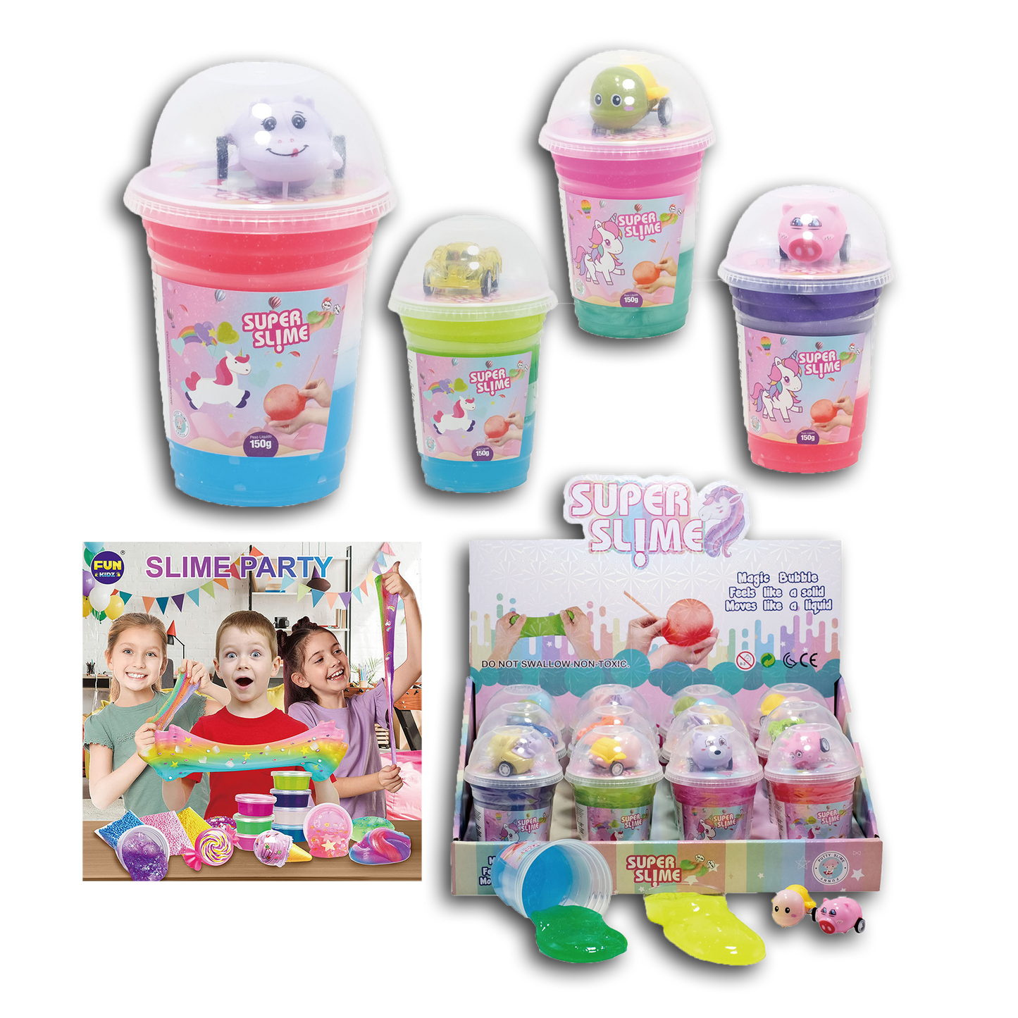 12PC SUPER SLIME DISPLAY