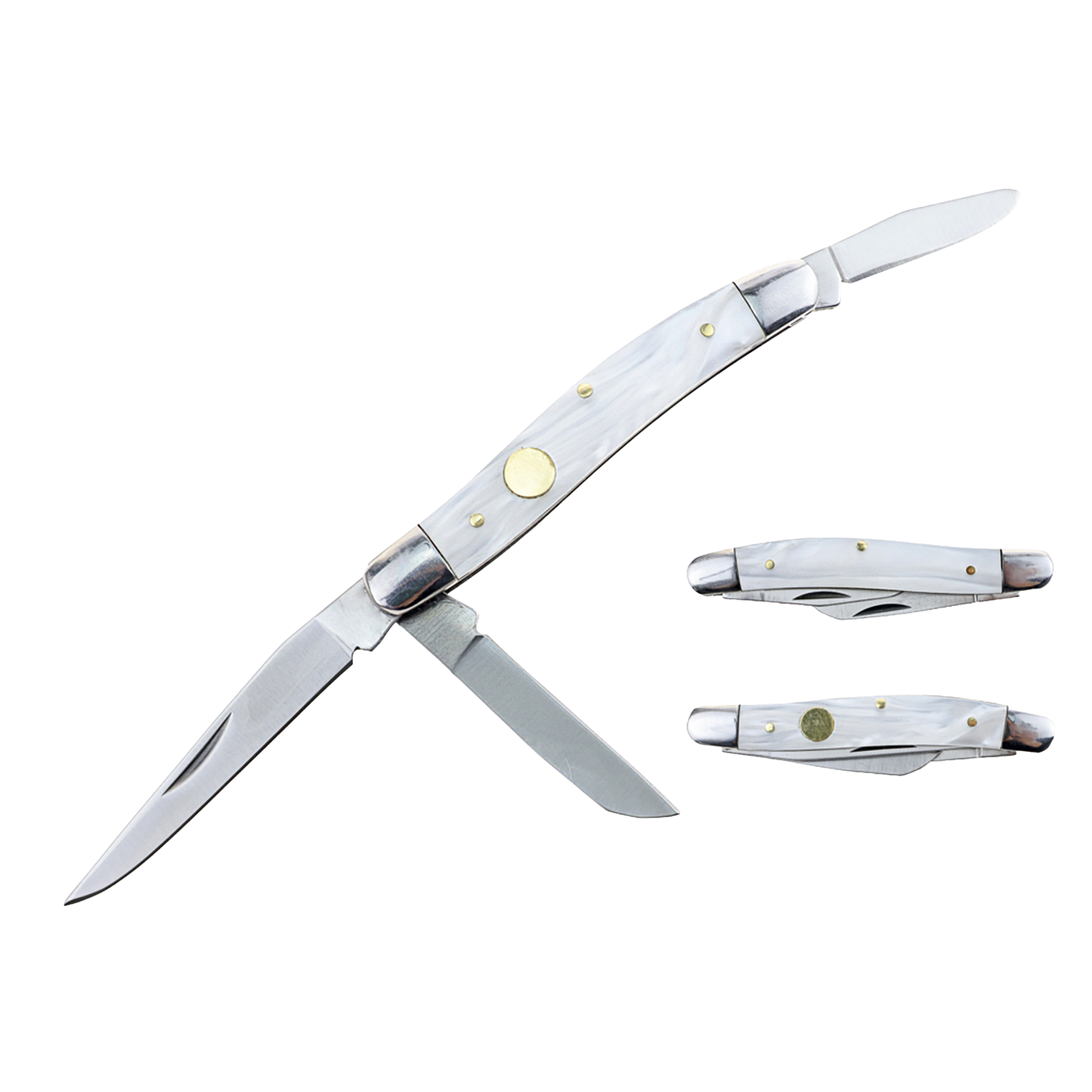 3.5" 3-BLADE FOLDING KNIFE