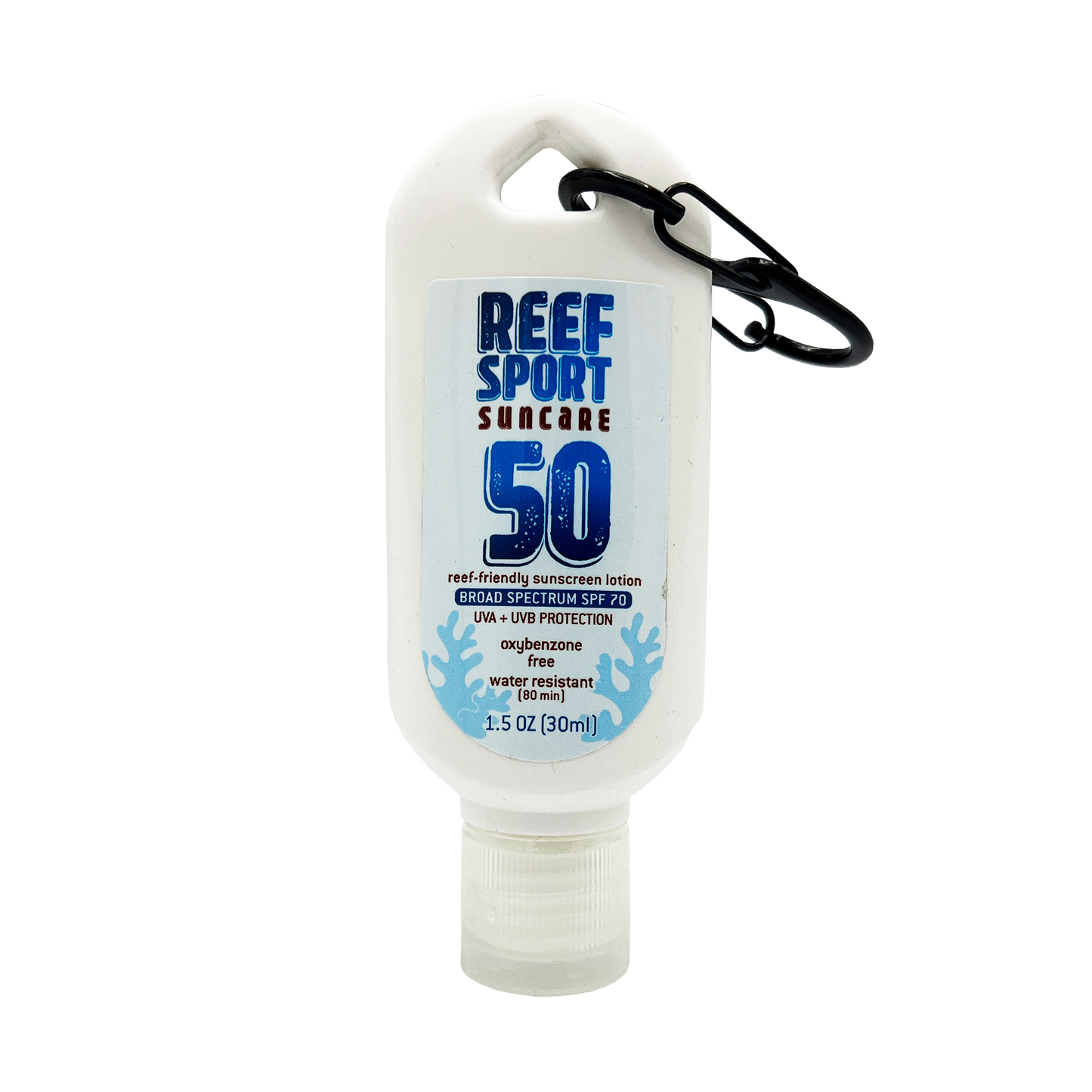 1.5OZ REEF SPORT LOTION W/CARABINER