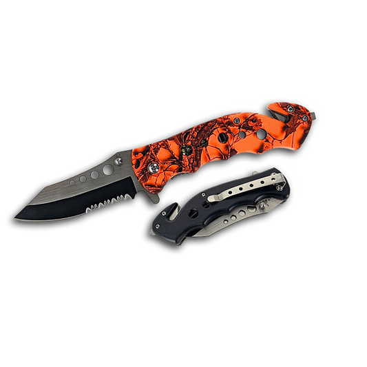 RED FOLIAGE SURVIVAL KNIFE