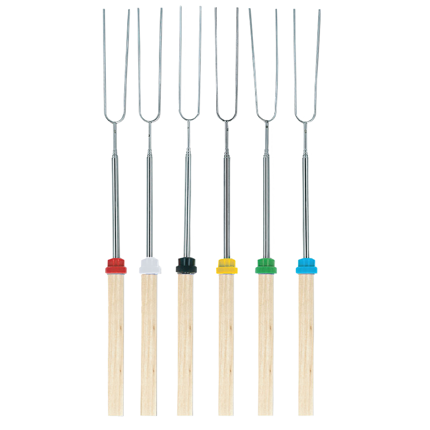 12PC TELESCOPING BBQ FORK DISPLAY