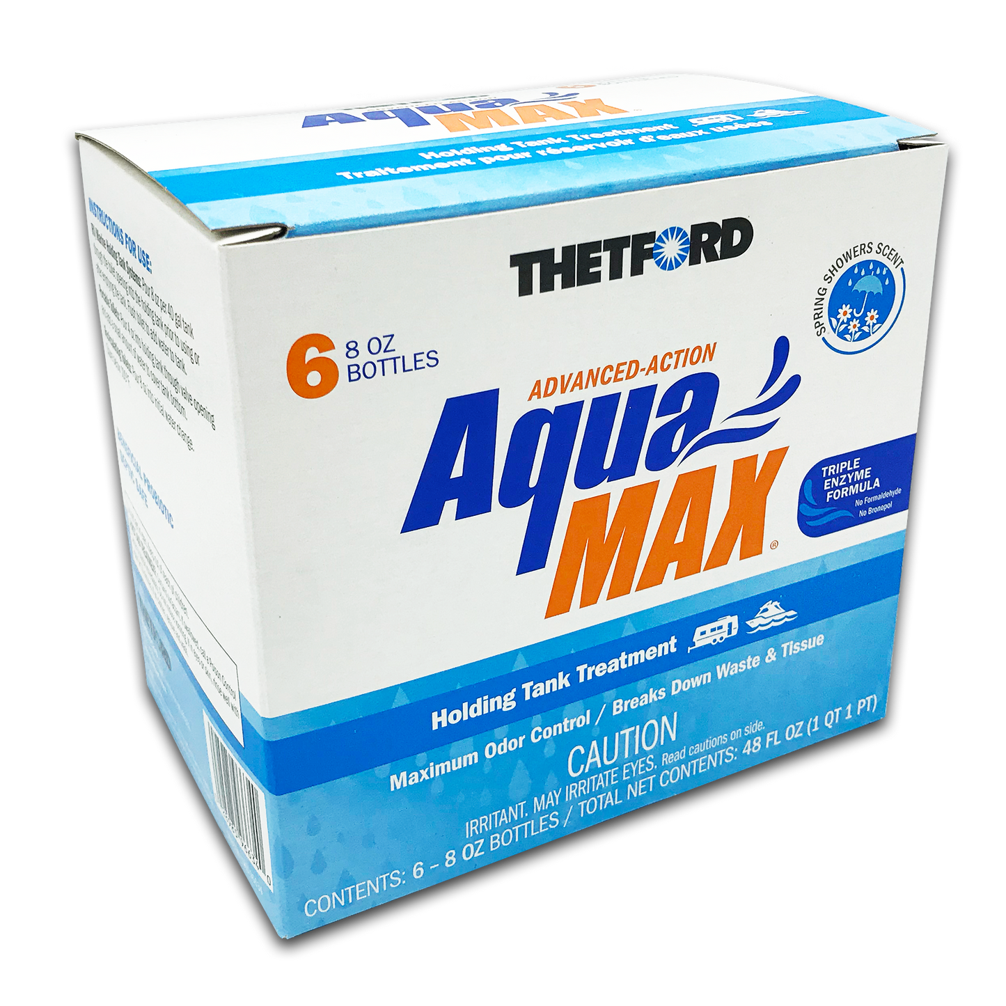 6PK AQUA MAX LIQUID 8OZ BOTTLES