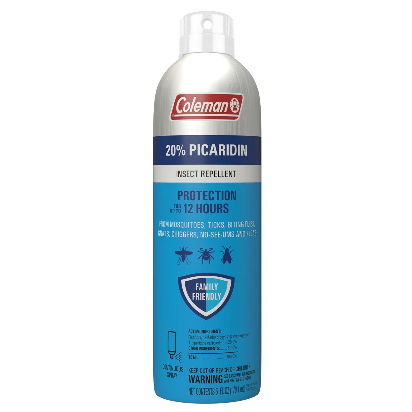 COLEMAN 20% PICARIDIN INSECT REPELLENT SPRAY