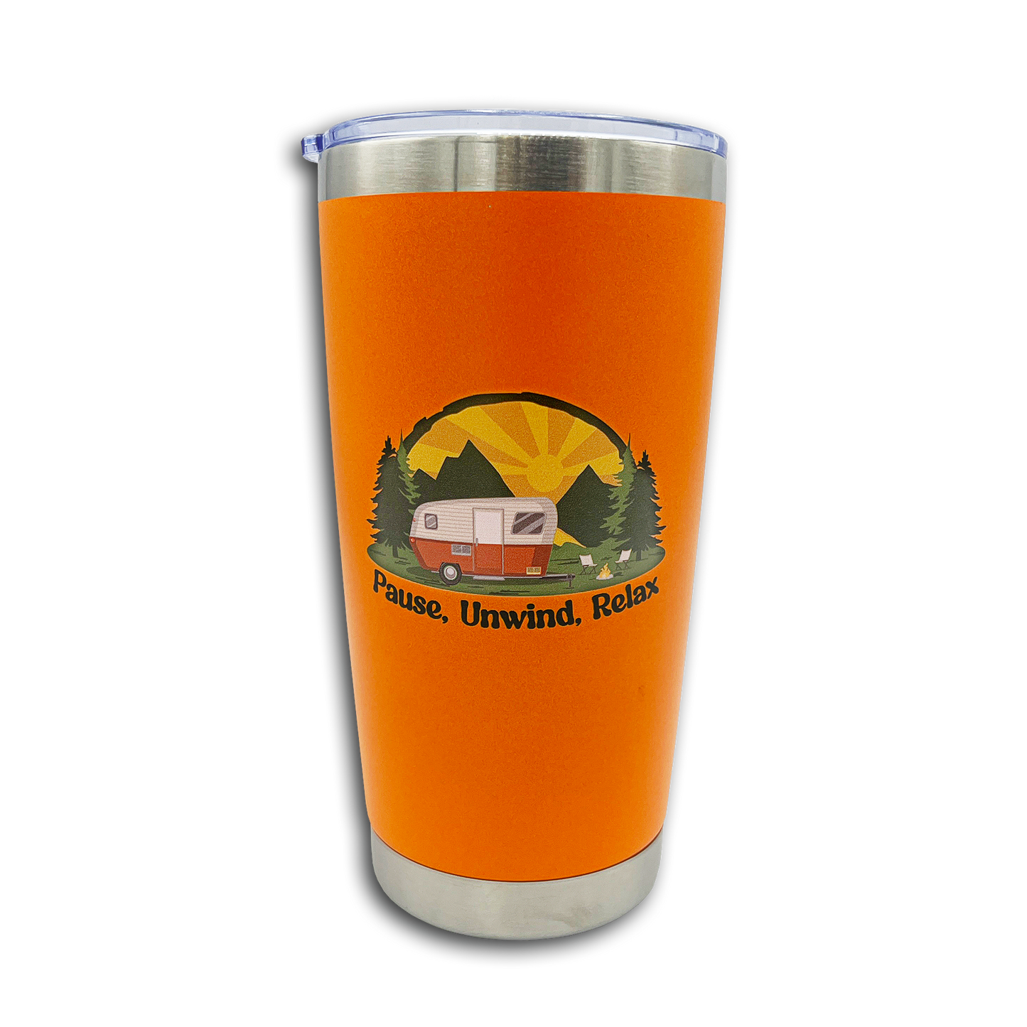 16OZ CAMP THEME TUMBLER