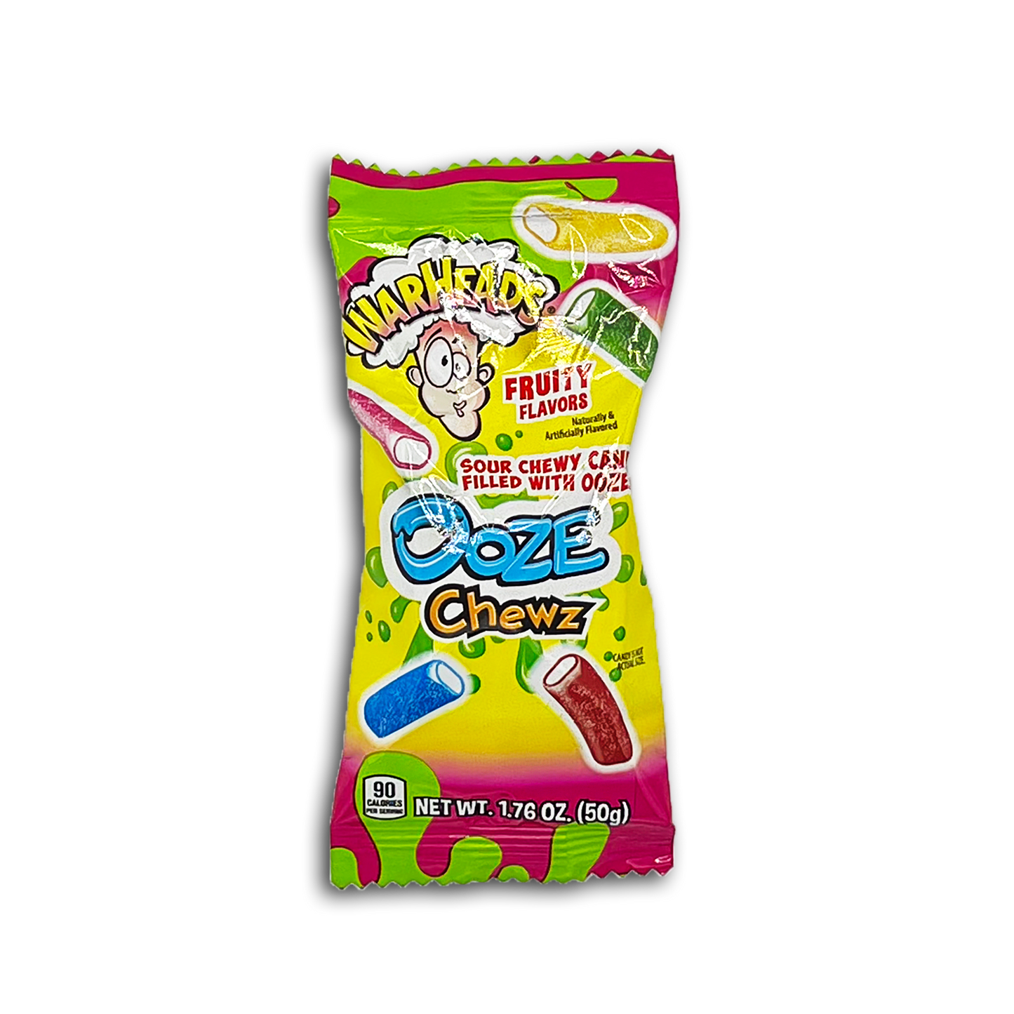 10PK WARHEADS OOZE CHEWZ DISPLAY