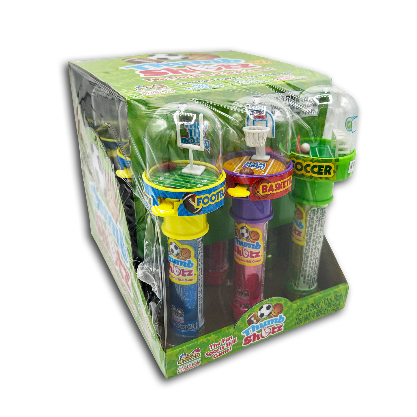 12PK THUMB SHOTZ CANDY DISPLAY
