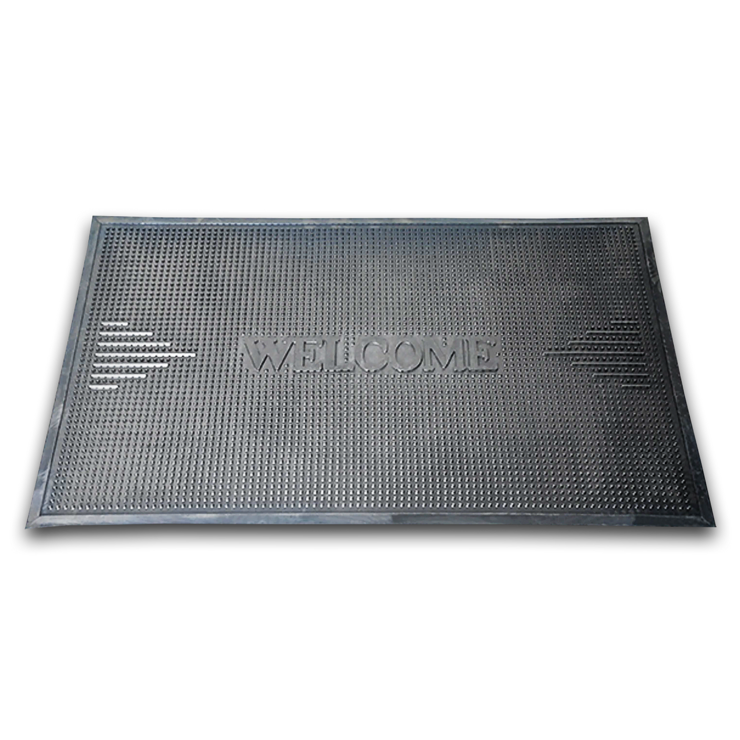 WELCOME RUBBER PIN MAT
