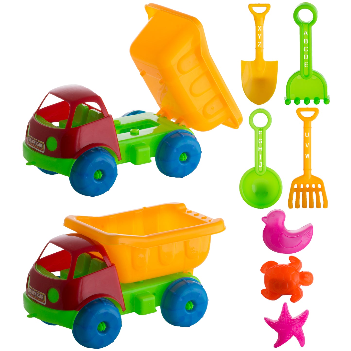 8PC SAND BOX TRUCK SET