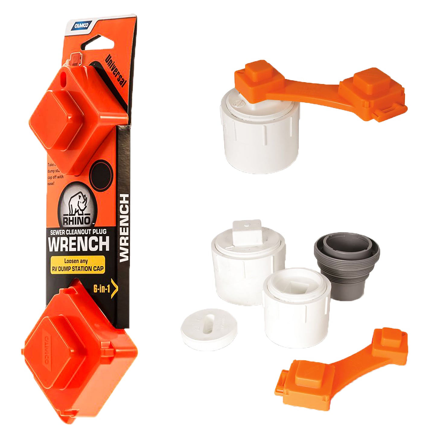 RHINOFLEX SEWER/CLEANOUT WRENCH