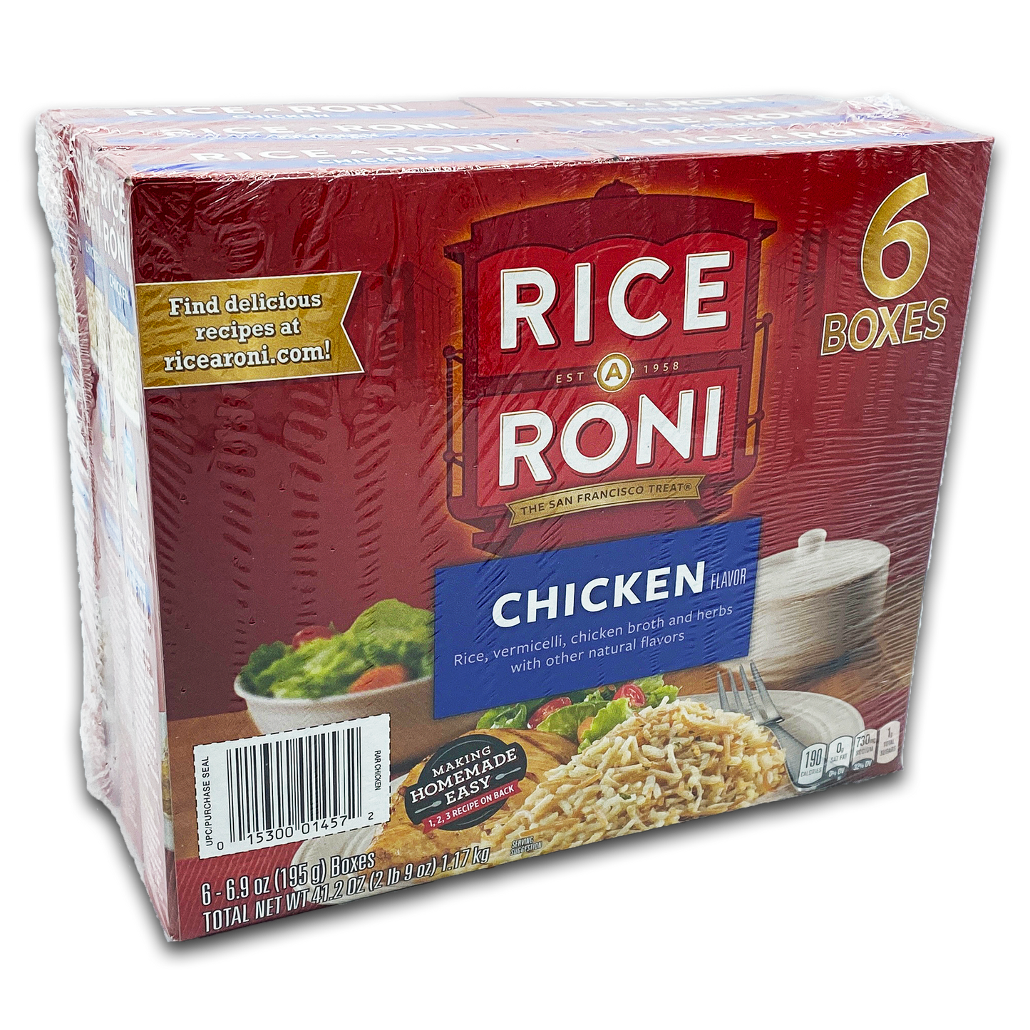 6PK CHICKEN RICE A RONI