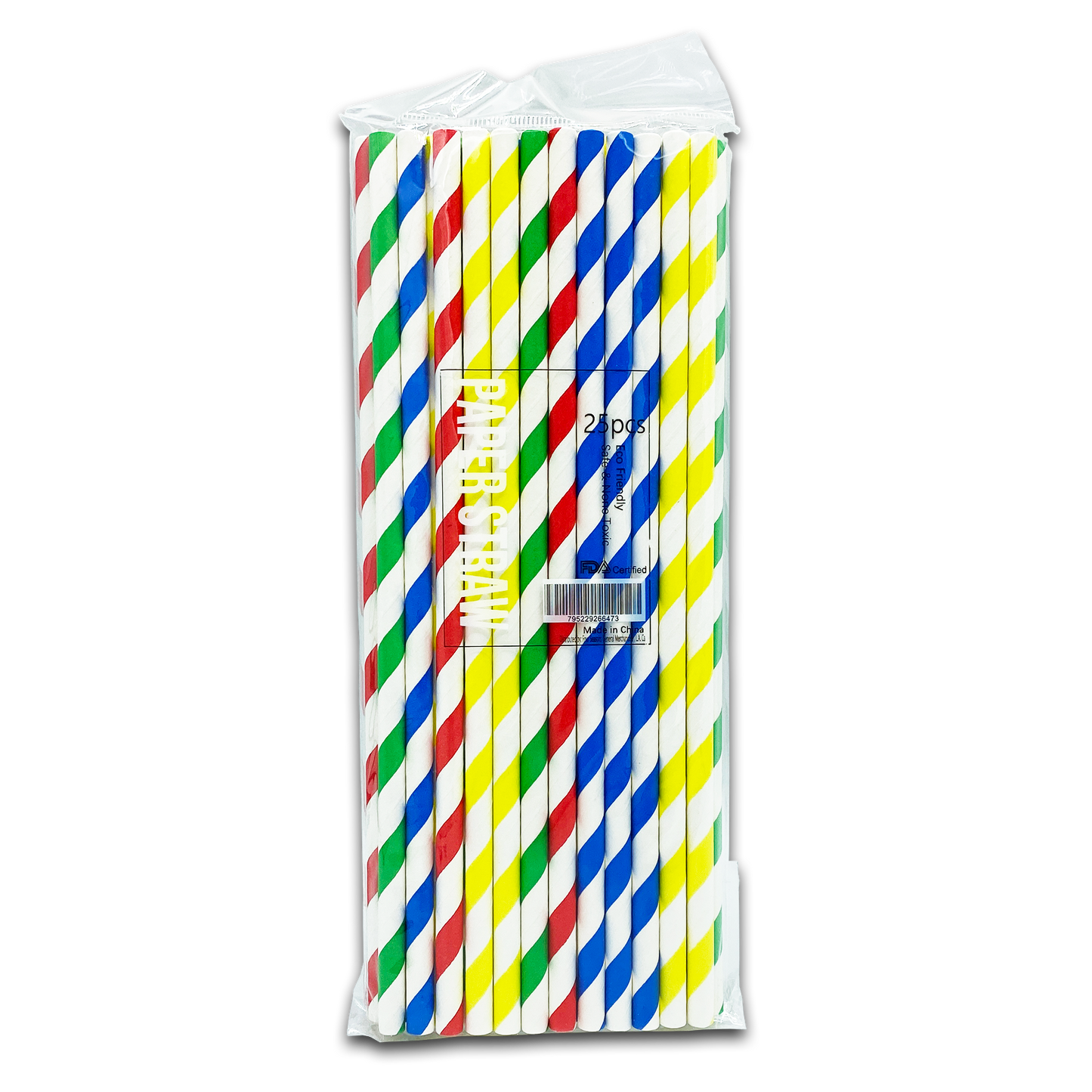 25PC PAPER STRAWS