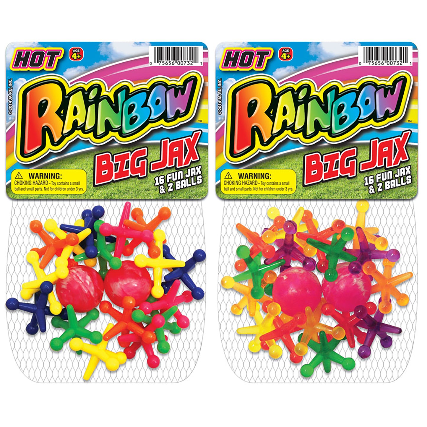 18PC RAINBOW BIG JAX
