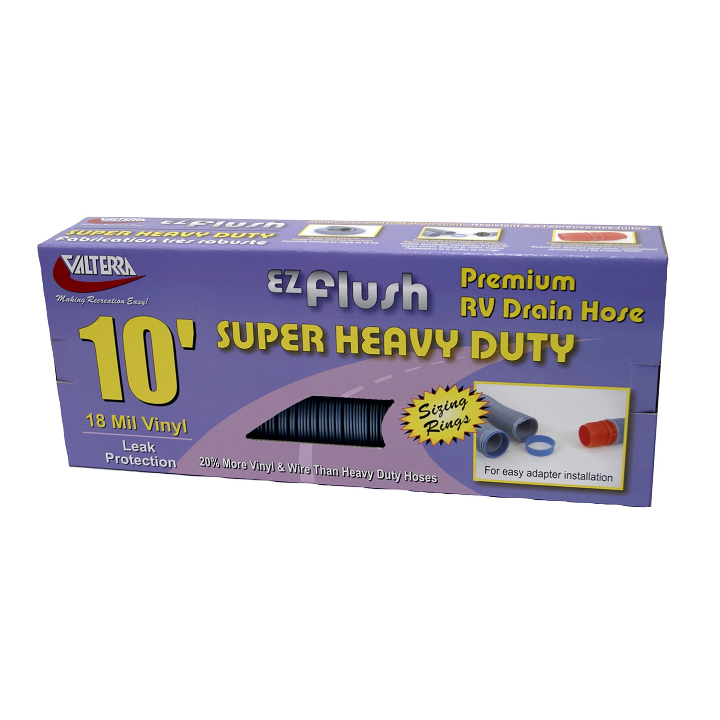 EZ FLUSH SUPER HEAVY DUTY DRAIN HOSE