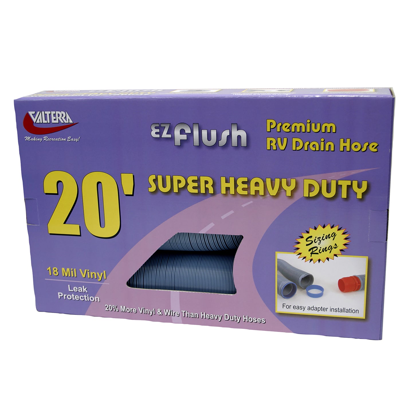 EZ FLUSH SUPER HEAVY DUTY DRAIN HOSE