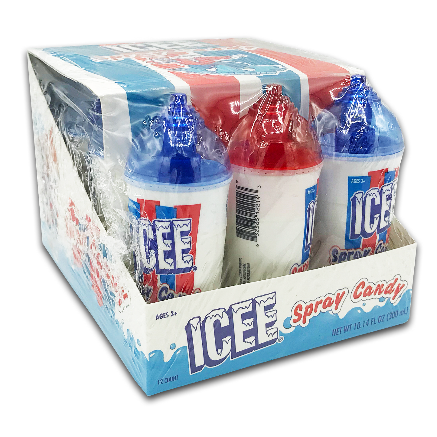12PC ICEE SPRAY CANDY DISPLAY
