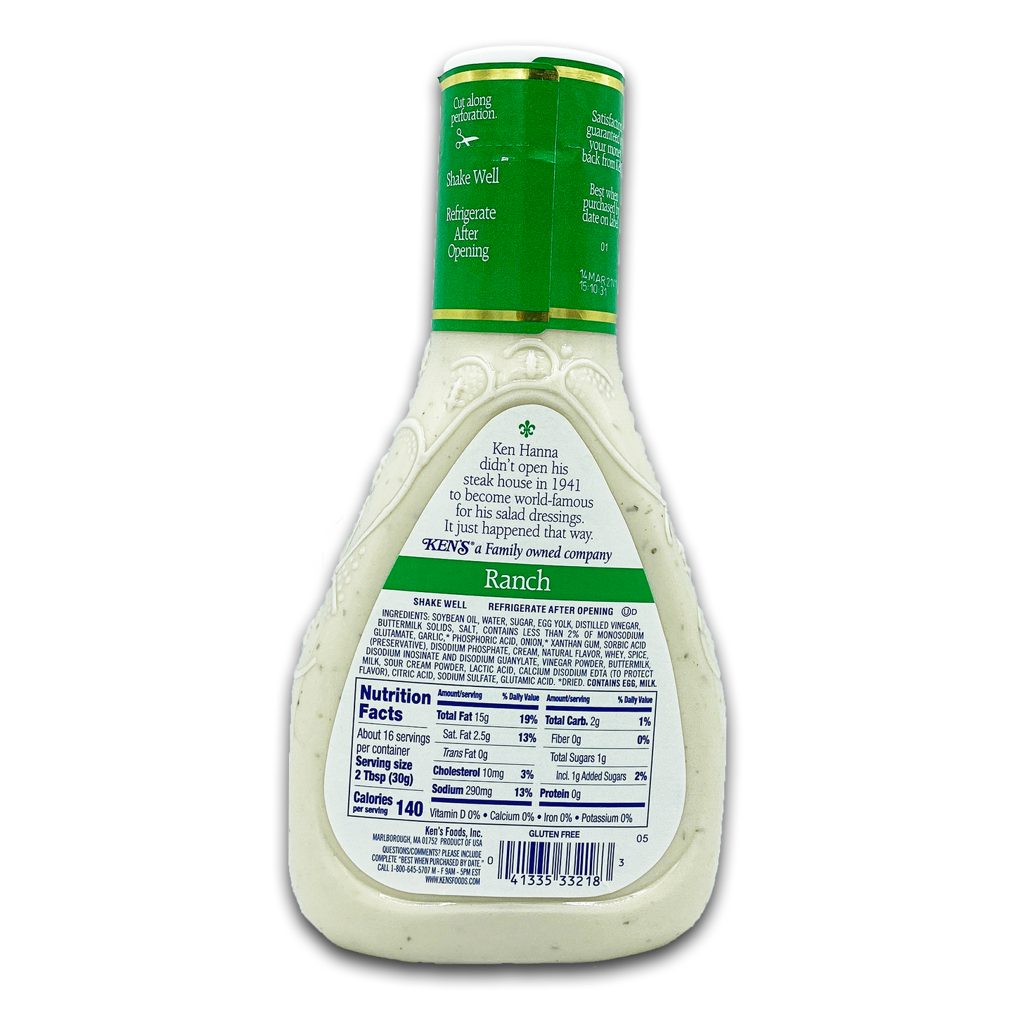 KEN'S STEAK HOUSE RANCH DRESSING