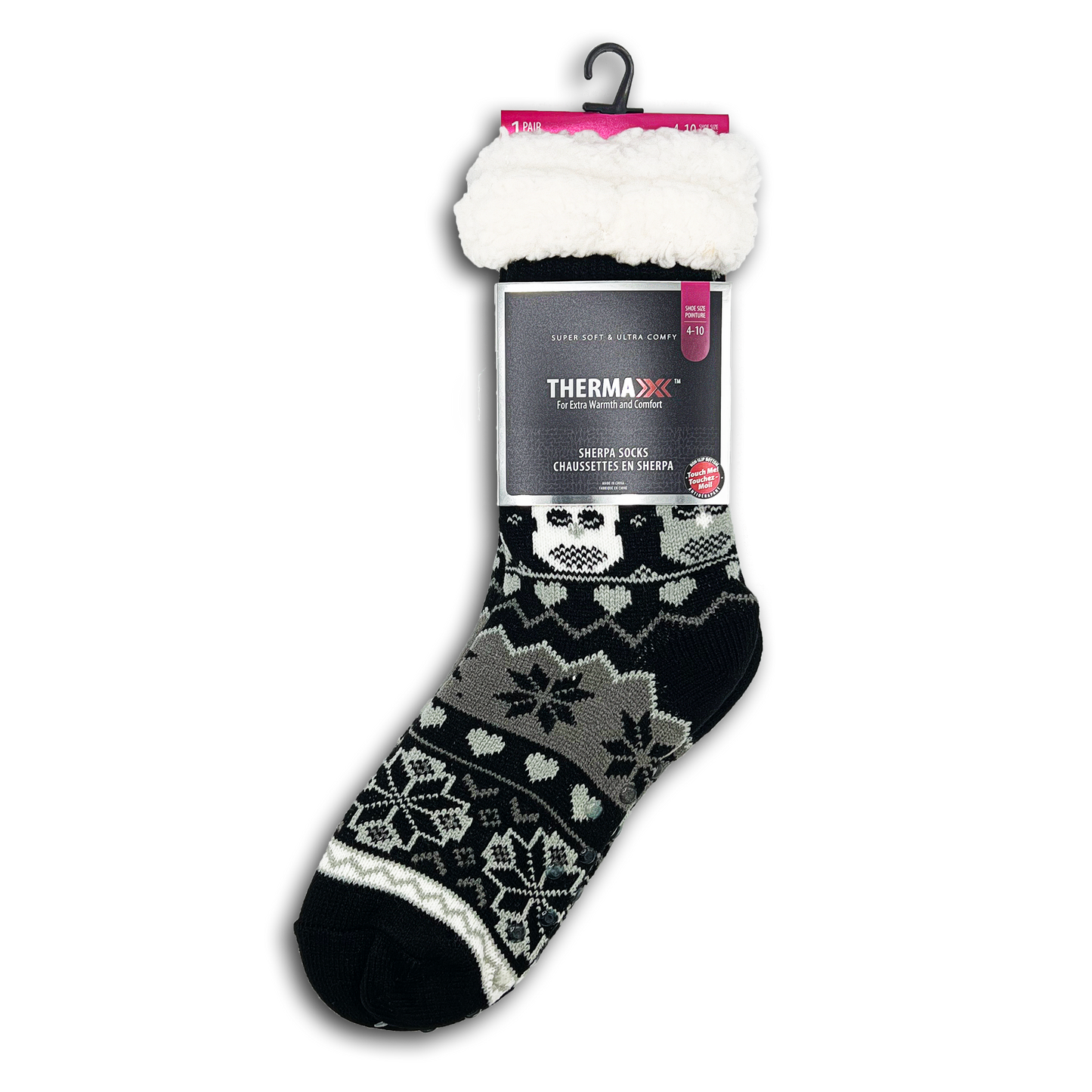 THERMAX NONSLIP SHERPA SOCKS
