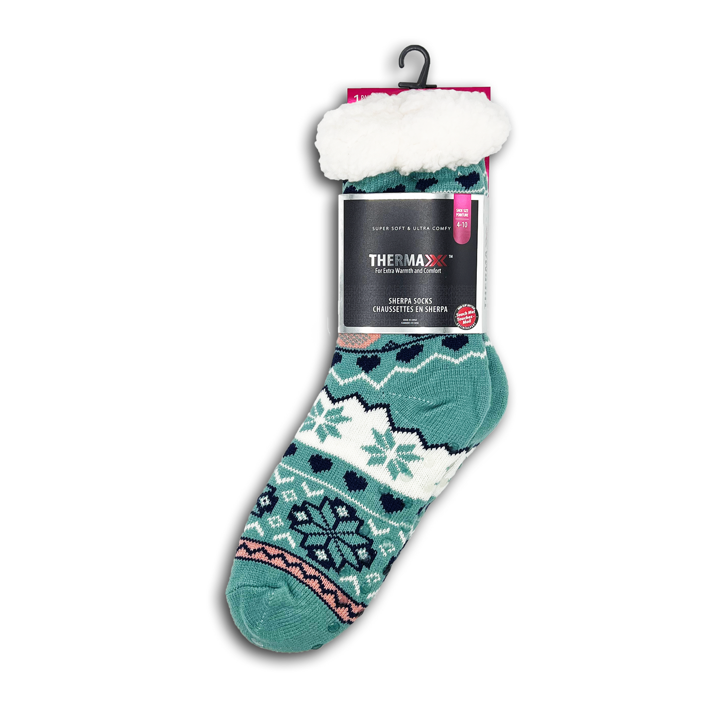 THERMAX NONSLIP SHERPA SOCKS