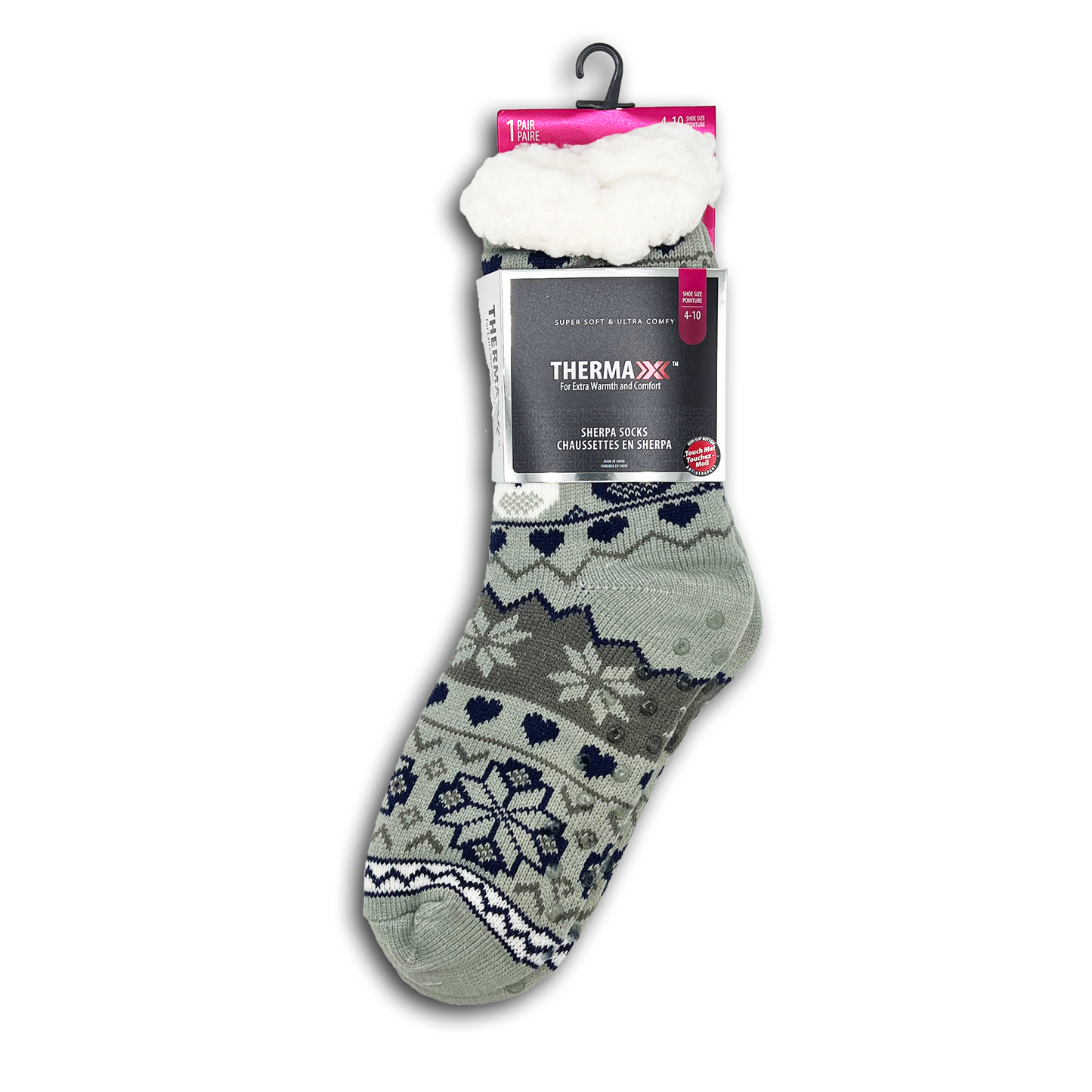 THERMAX NONSLIP SHERPA SOCKS