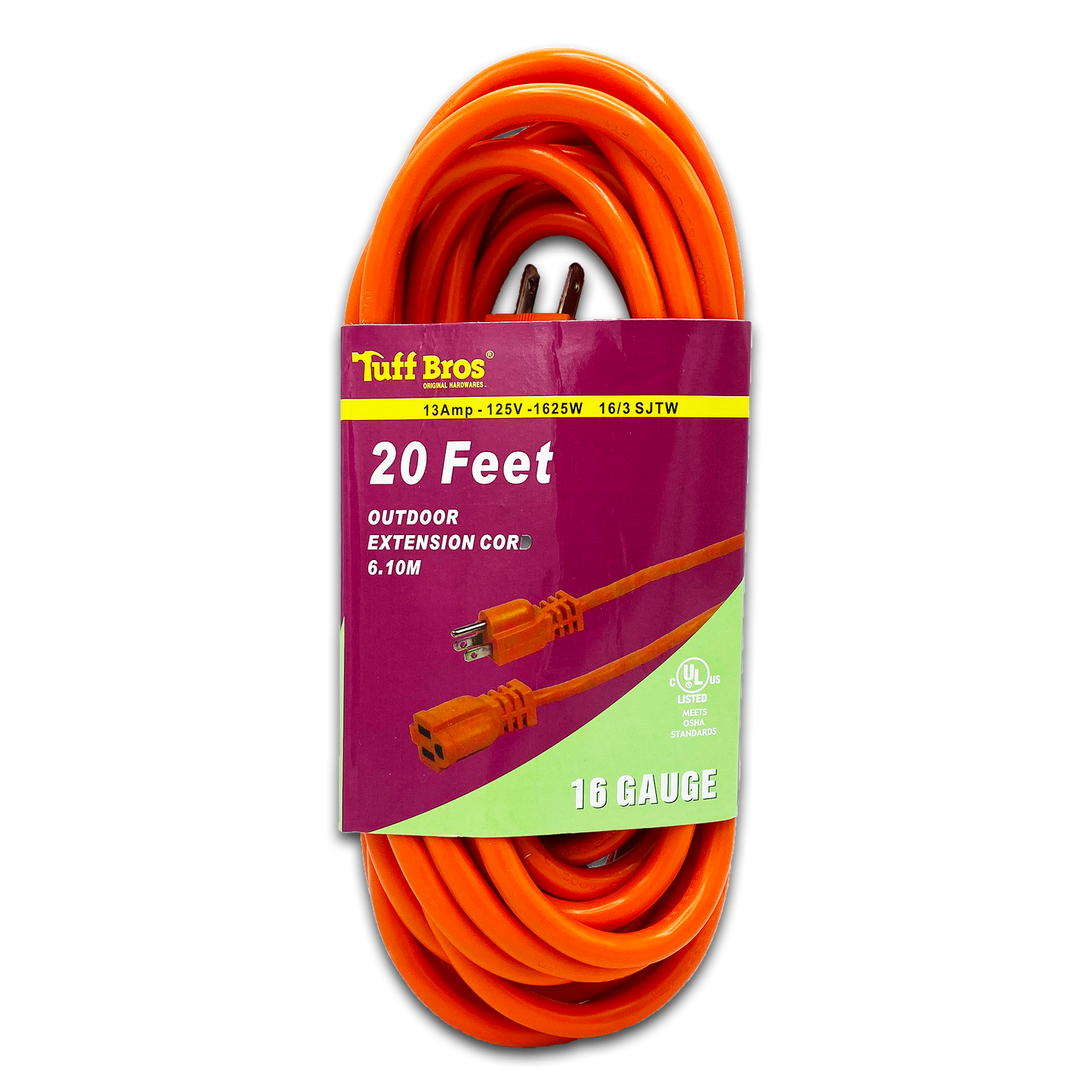 20FT OUTDOOR EXTENSION CORDS