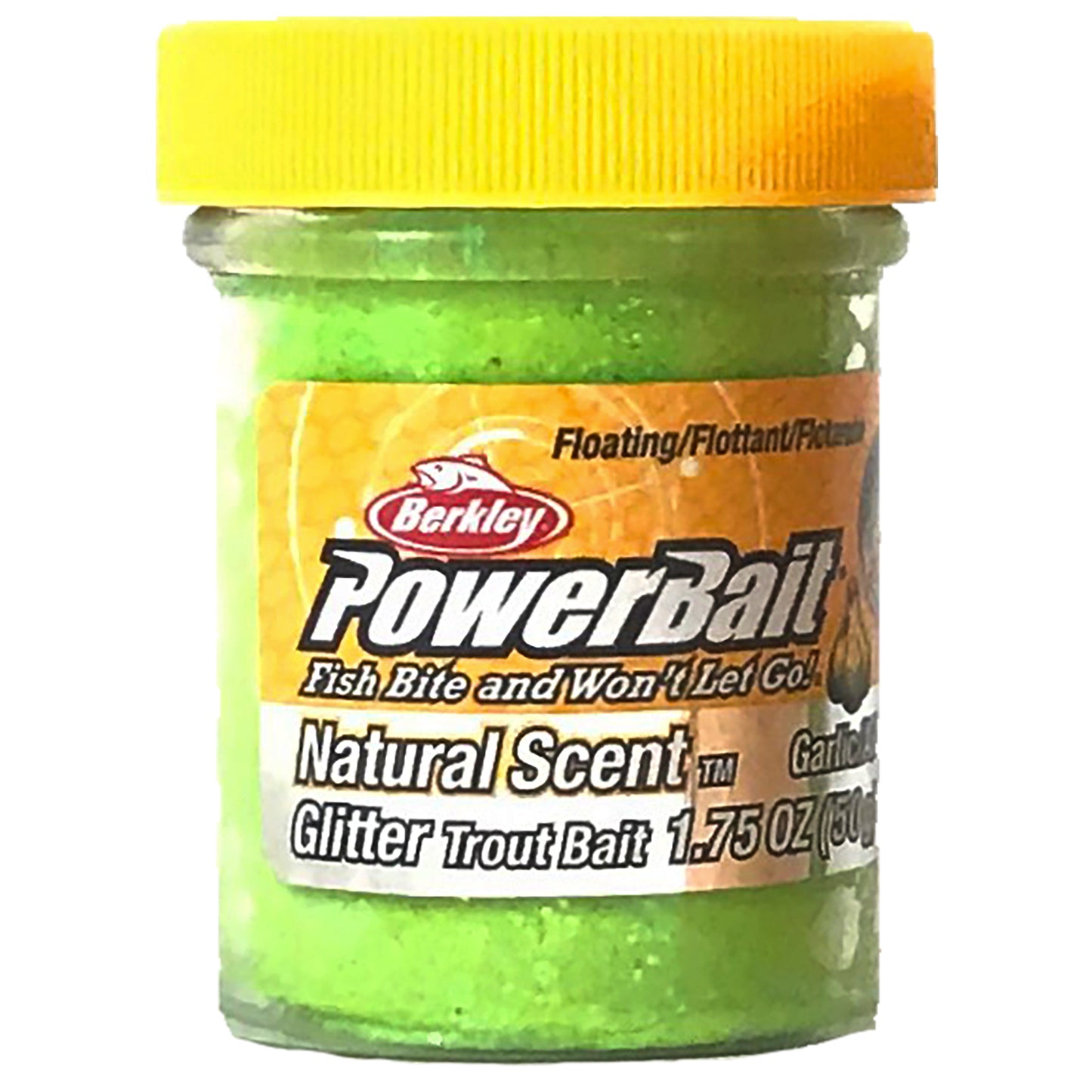 POWERBAIT GARLIC GLITTER TROUT BAIT