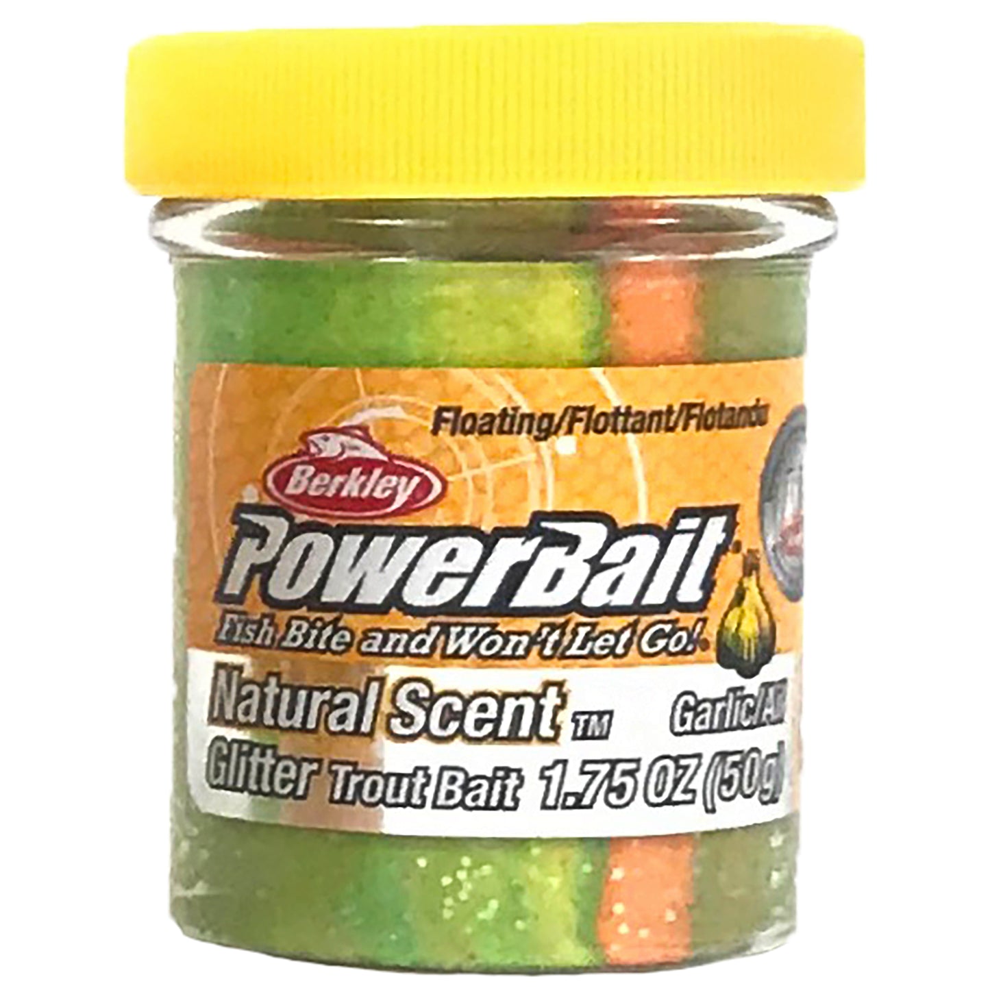 POWERBAIT GARLIC GLITTER TROUT BAIT