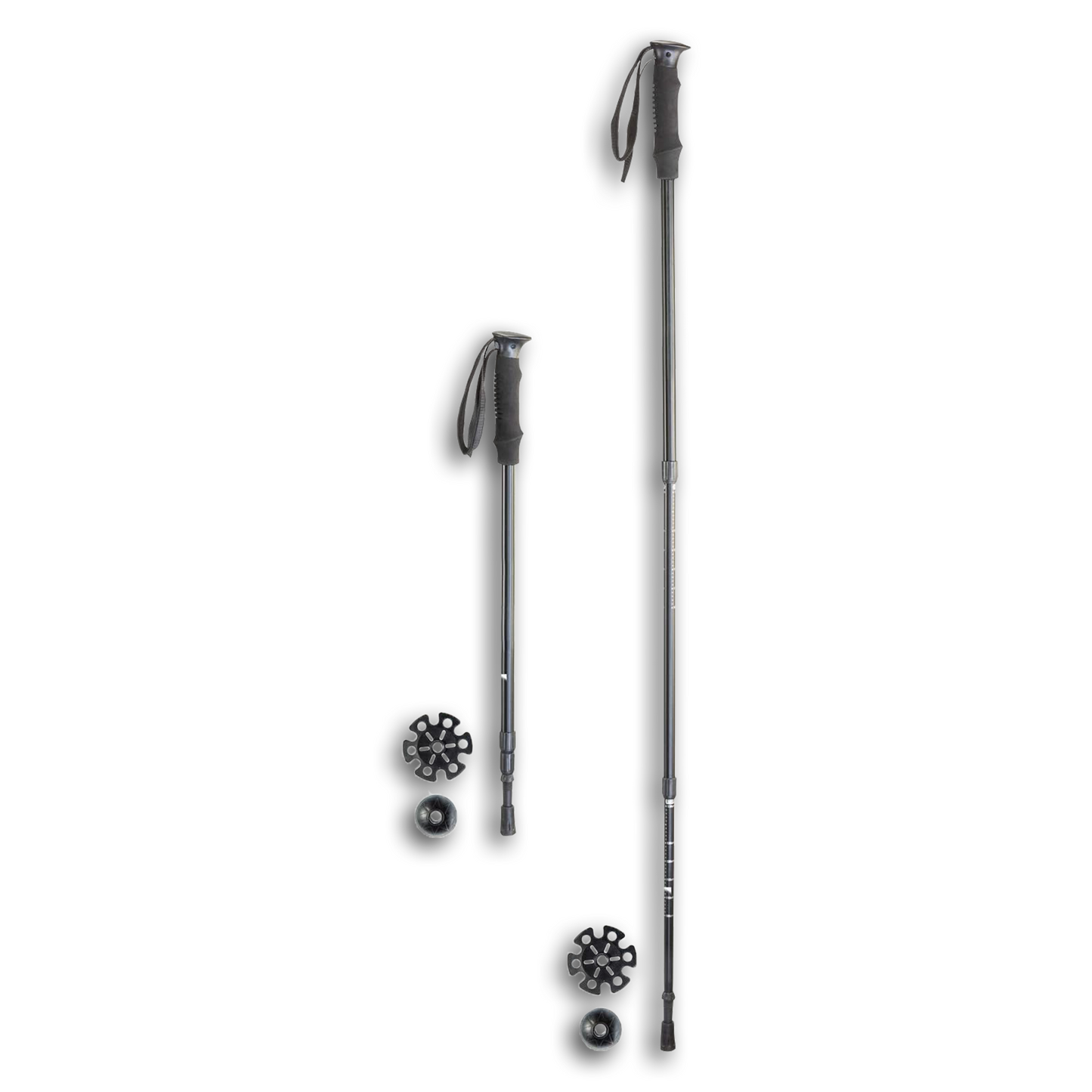 TELESCOPING TREKKING POLE SET