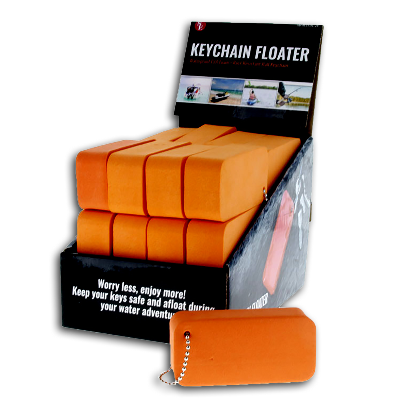 24PC KEYCHAIN FLOATER DISPLAY