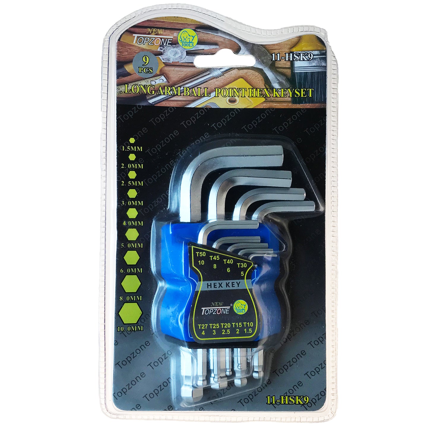 9PC HEX KEY SET